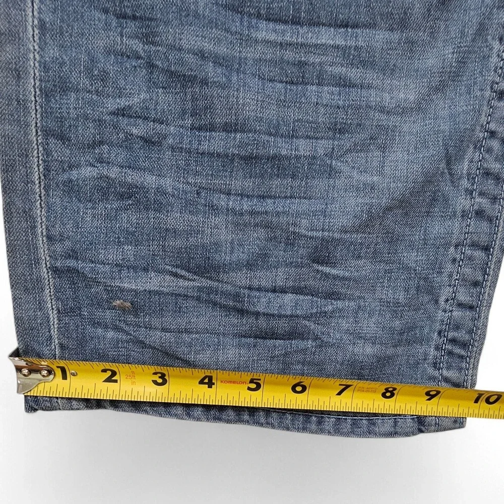 NWT‎ Parish Nation Denim Jeans Mens 40 Lavender Blue Embellished Pockets